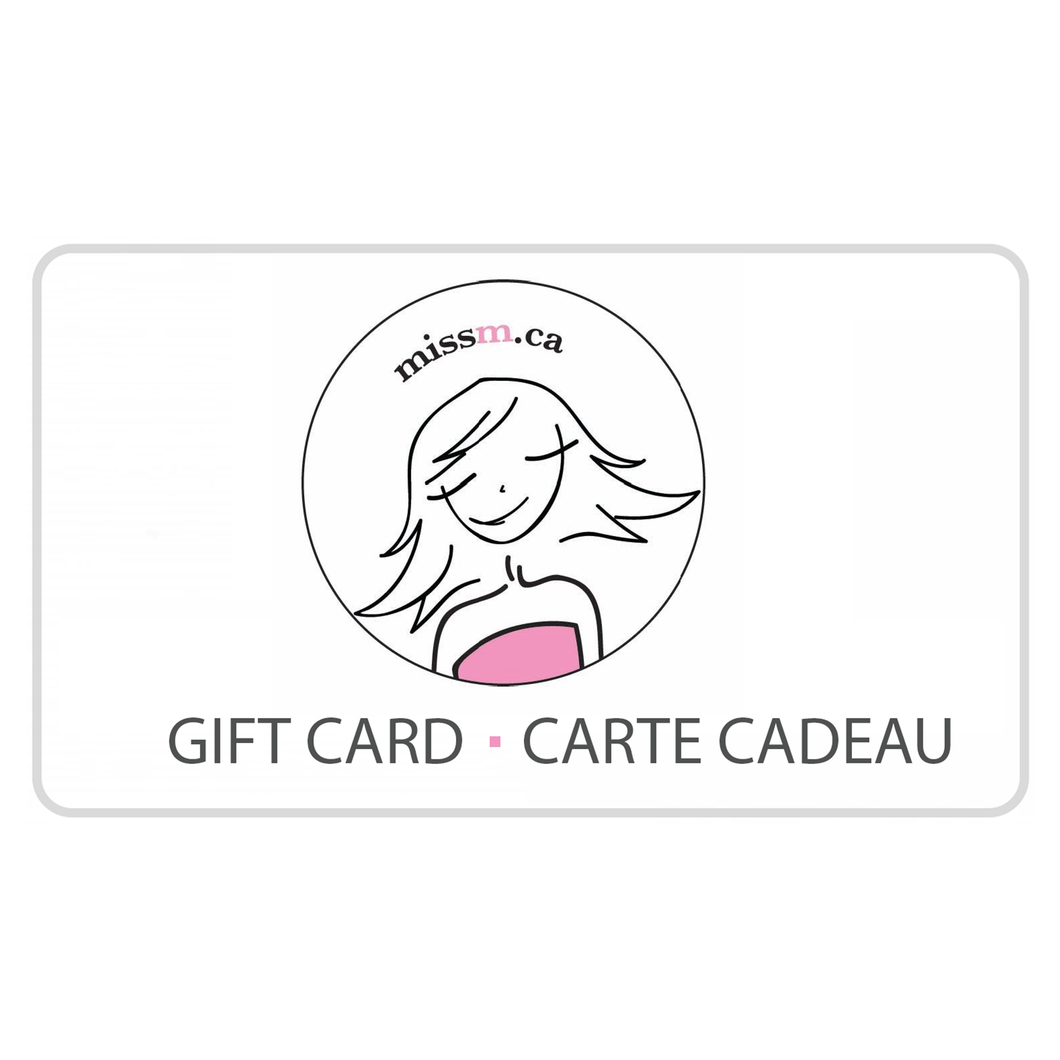 Cartes-cadeaux Miss M