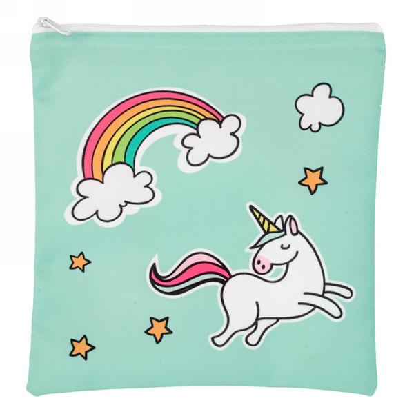 REUSABLE SANDWICH BAG - UNICORN