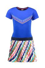 Charger l&#39;image dans la galerie, Girls Dress with Pleated Satin Skirt
