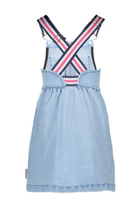 Girls Denim Dress with Zipper